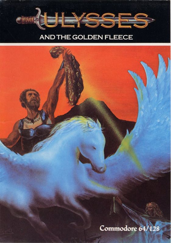 Ulysses and the Golden Fleece box art for Commodore 64